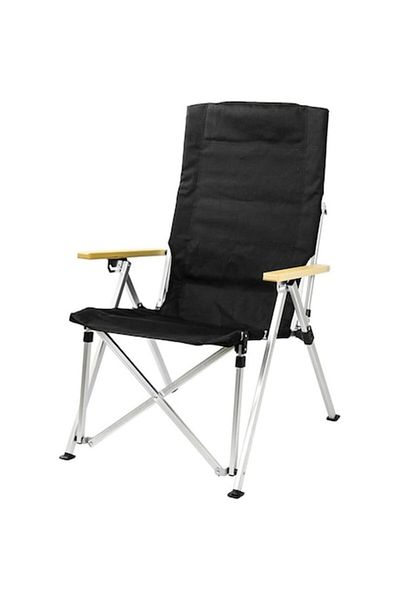 Outdoor Pro Scaun de camping pliabil, ușor și durabil, fabricat din aluminiu