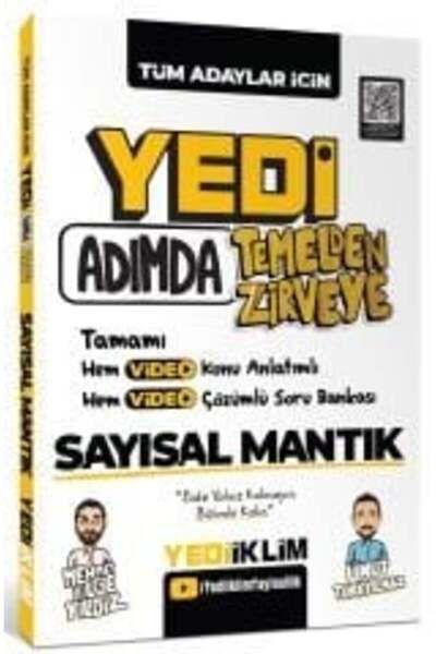 Yediiklim Yayınları Yediiklim 2026 KPSS ALES DGS YKS 7 Yedi Adımda Sayısal Ma...