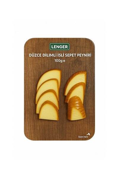 Lengerli Çiftliği Lenger Düzce Dilimli İsli Sepet Peyniri 200 Gr
