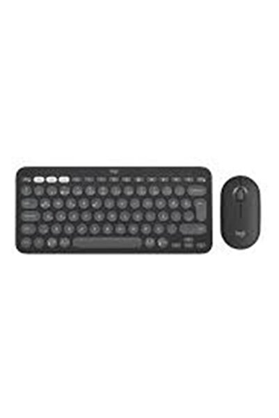TREND Logitech 920-012245 Grafit Pebble 2 Combo Çoklu Sessiz Kablosuz Türkçe ...