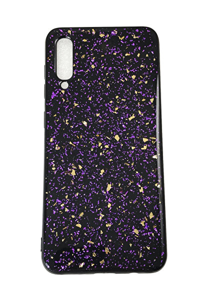 OEM Carcasă compatibilă cu Smasung A50, carcasă din rășină cu sclipici, frunz...