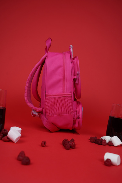 polo single Kore Tarzı figürlü Anaokul 2'li Çanta Seti Ergonomik Destek Pedli ve Astarlı 20+kg Dayanıklı