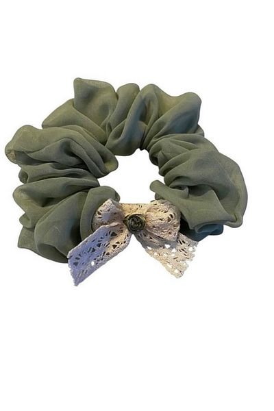 Nimet Abla Butik Elastic Fabric Bagel Buckle