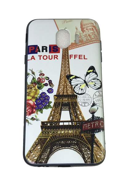 OEM Carcasă compatibilă cu Samsung J4, husă din silicon, design Paris la tour