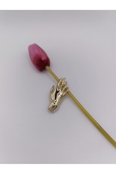 RP COMPANY GOLD HANIMELİ BROŞ