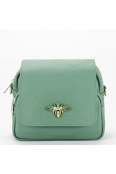 SOFILINE Small pale green bag made of genuine leather 1502 122
