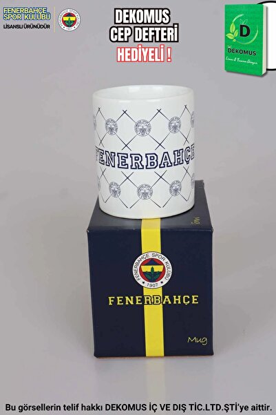 Fenerbahçe "DEKOMUS CEP DEFTERİ HEDİYELİ" YENİ SEZON LİSANSLI KUPA