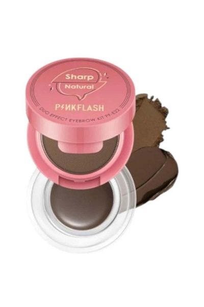 pinkflash Dual-Effect Brow Kit Powder and Gel by Pink Flash - PF-E22