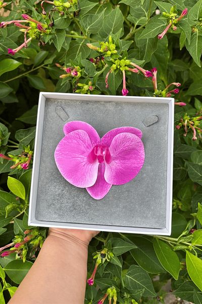 Design 4N Pink Orchid Buckle / Aloha Vending Machine Buckle