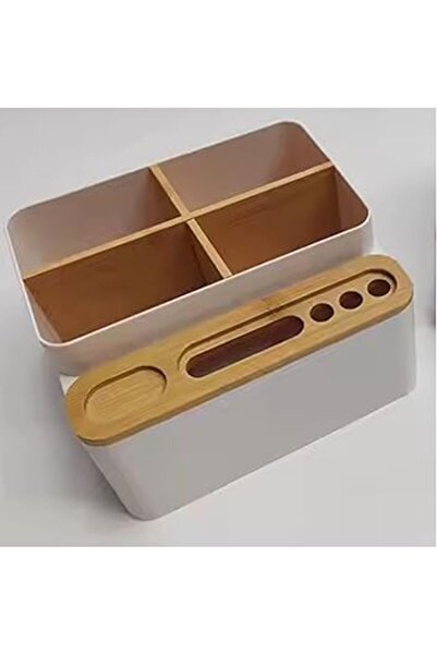 The Bros صندوق تخزين منظم للمكتب، مقصورات متعددة الوظائف