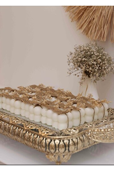 OptiMuM Tasarım Düğün Nikah Nişan Kına Hediyelik Bubble Mum 10 Adet