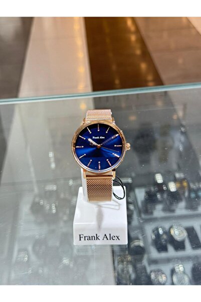 Frank Alex erkek hasır kordonlu kol saati