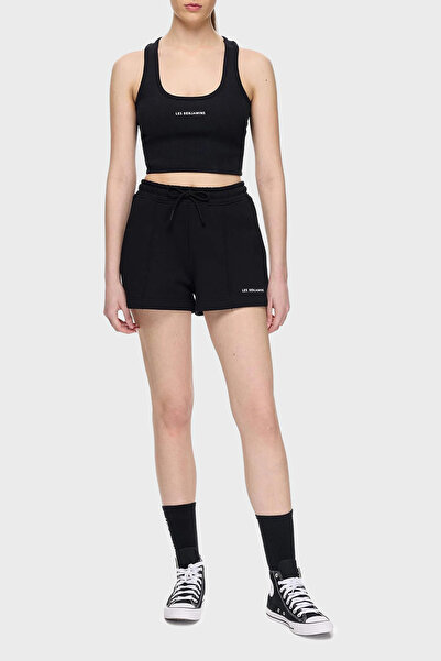 LES BENJAMINS 100% βαμβάκι κανονική εφαρμογή Ψηλόμεση κοντό σορτς LBNOOSESSFUSO