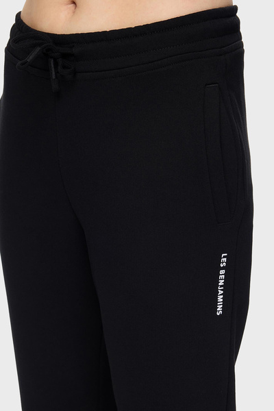 LES BENJAMINS Βαμβακερό παντελόνι με κανονική εφαρμογή και ελαστικό κάτω μέρος στη μέση PANTOLON LBNOOSESSFUSP