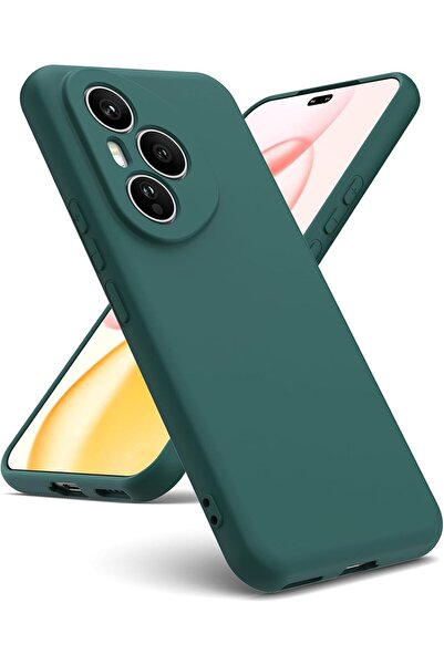 Rivor Honor 400 Pro Uyumlu Kılıf Kamera Çıkıntılı İpeksi Yumuşak Dokulu Dayan...