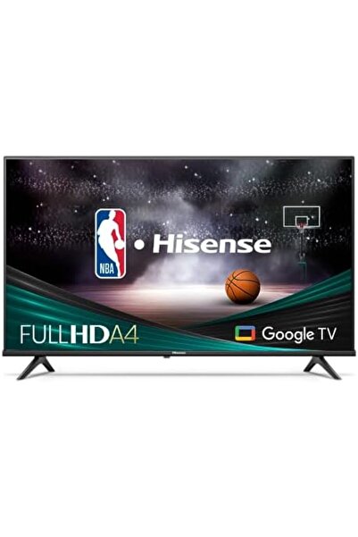 Hisense تلفزيون ذكي من جوجل، فئة A4، مقاس 43 بوصة، بدقة FHD 1080 بكسل (43A4K)