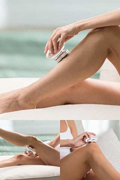 Yu Su Tools Yüz ve Vücut İçin Hassas Kullanıma Uygun, Şarjlı LED’li Epilatör – Çift Yüzük Başlık Teknolojisi