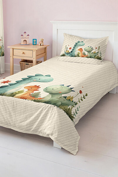 Realhomes مجموعة غطاء سرير بيك لغرفة الأطفال والمراهقين ذات ألوان نابضة بالحي...