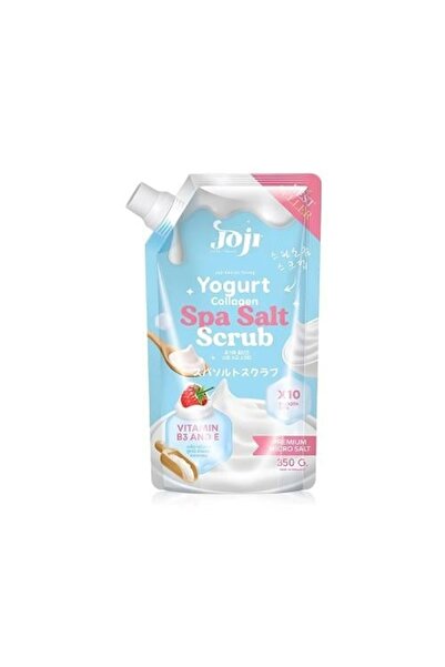 YOJİ مقشر الملح بالزبادي والكولاجين لتقليل البقع الداكنة 350 جرام