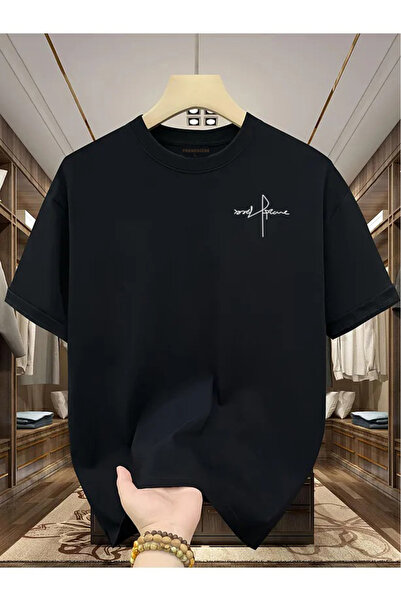 Trend Sizde تيشيرت بتصميم مطبوع من الأمام بتصميم خاص للجنسين