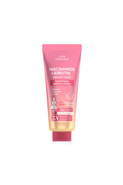 LUXE ORGANIX لوشن النياسيناميد والأربوتين