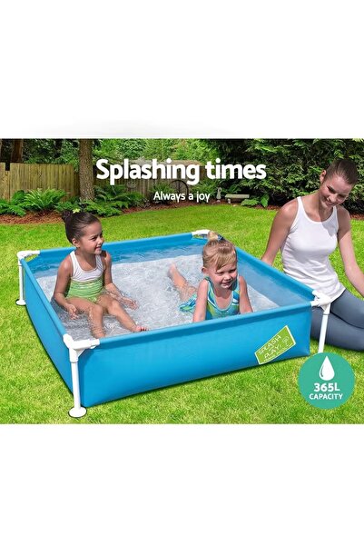 rexa My First Frame Pool – 122x122x30cm | Safe & Fun Outdoor Pool for Kids