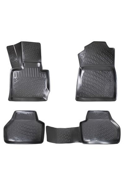 Umbrella Set of rubber car mats for BMW X4 F26 2014-2018
