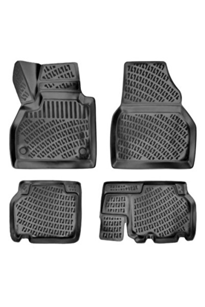 Umbrella Σετ 4 λαστιχένιων πατακιών αυτοκινήτου Renault Kango 2015-2021,