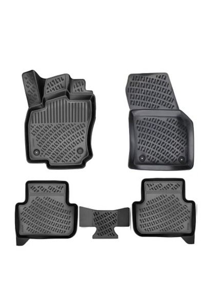 Umbrella Set of rubber car mats for Volkswagen Tiguan II Facelift (AD) 2020-2023