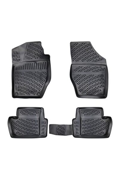 Umbrella Σετ ελαστικών χαλιών αυτοκινήτου για Citroen C4 II 2010-2018