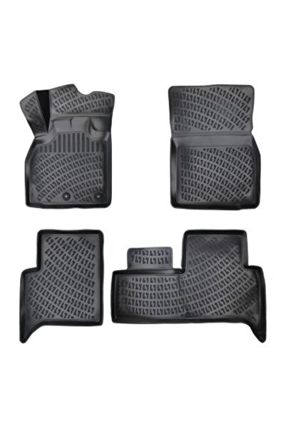 Umbrella Σετ λαστιχένια πατάκια αυτοκινήτου για Renault Scenic II 2003-2009