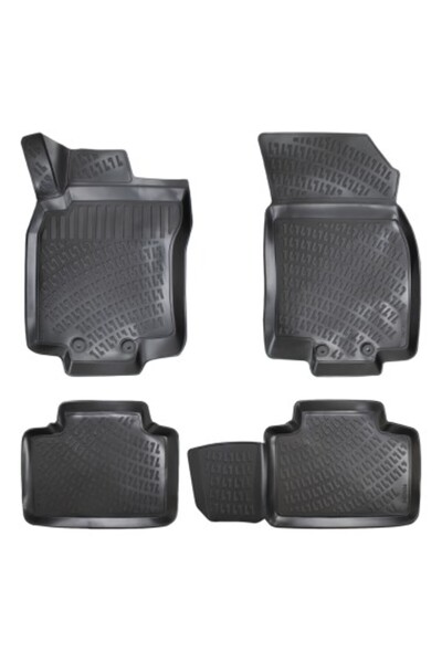 Umbrella Σετ λαστιχένια πατάκια αυτοκινήτου Renault Koleos II 2016-