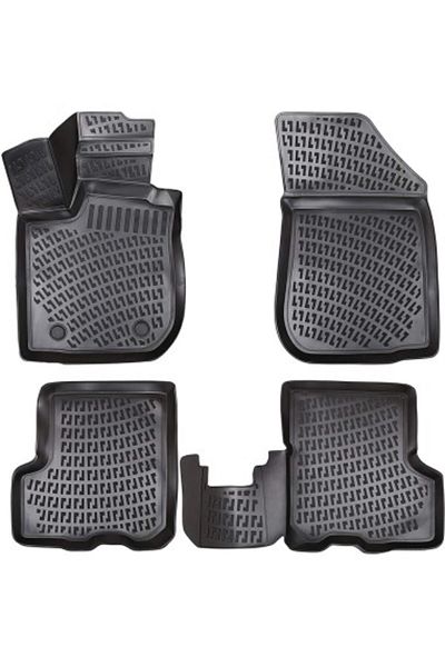 Umbrella Set of rubber tray-type car mats for Dacia Sandero II 2012-2020
