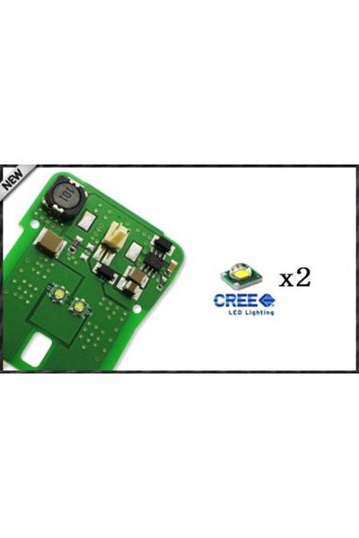 Xenon Bright Set de 2 module LED Poziție cu lumină albă rece Clasa E - W212