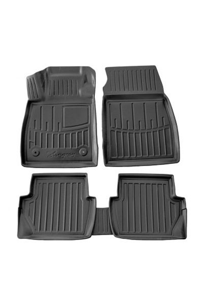 Umbrella Set of rubber tray-type car mats for Ford Fiesta 2017-