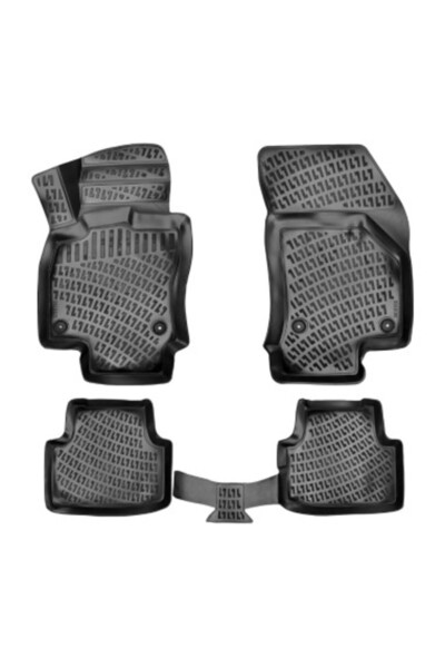 Umbrella Σετ λαστιχένιων πατακιών αυτοκινήτου για Skoda Octavia III 2012-2020