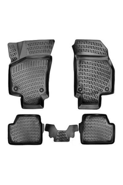 Umbrella Set covorașe auto din cauciuc, tip tavă, Opel Astra H 2004-2009