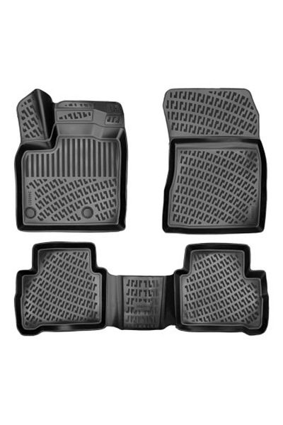 Umbrella Set of rubber car mats Nissan Qashqai III (J12) 2021-