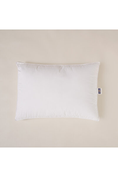 Boutique Blanche وسادة فائقة الراحة مع غطاء قطني وحشوة ميكروجيل