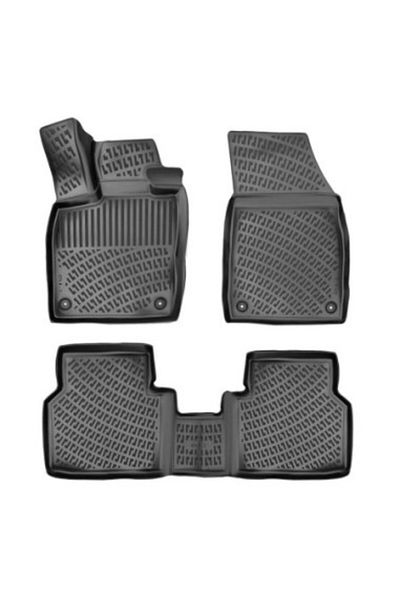 Umbrella Set of 4 Rubber Car Mats for Cupra Tavascan 2023-,