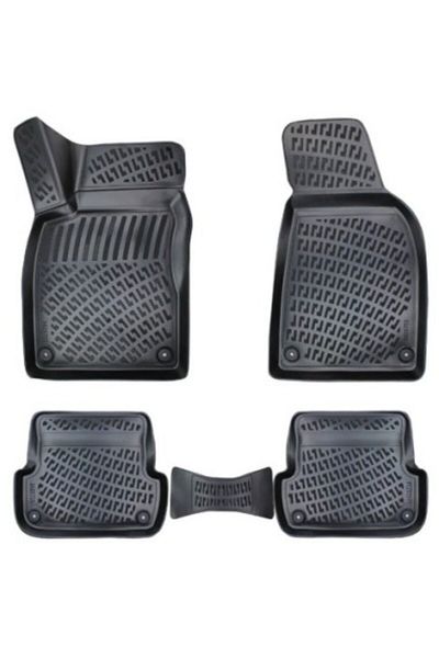 Umbrella Set of 4 Rubber Car Mats Audi A4 B6 (Typ 8E) 2000-2004,