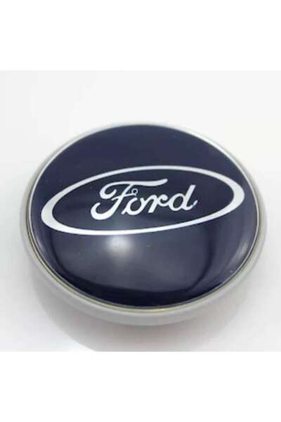 Ford Wheel Cover 63mm Blue