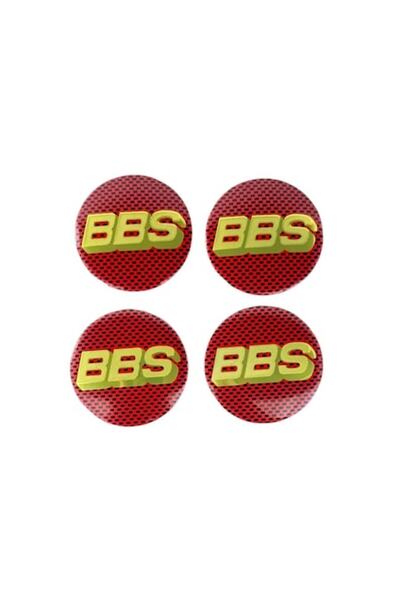 MAF Set 4 embleme stickere abtibild BBS din tabla (aluminiu) autoadezive 56mm...