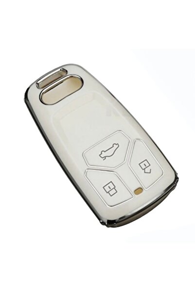 MAF Husă de protecție Luxury Line compatibilă cu cheia auto Audi Q5/Q7/TT/A4 ...