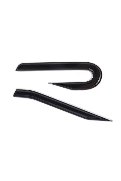 MAF Emblema R Line Volkswagen Model Nou, Negru