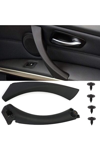 QttvbTna Set 2 mânere uși BMW E90 E91 E92 E93, Negre