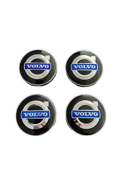 Volvo Set de 4 capace pentru roți 60 mm compatibile cu jante din aliaj