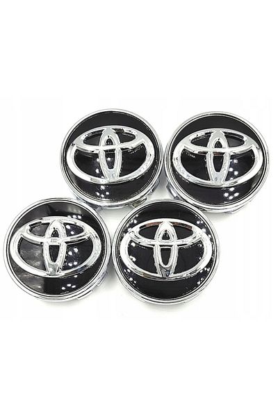 Toyota Capace centrale TOYOTA, capace jante 62mm, set 4 buc