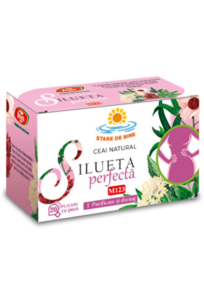 Fares Silueta perfectă 1 – purificare și drenaj, M123, ceai la plic,