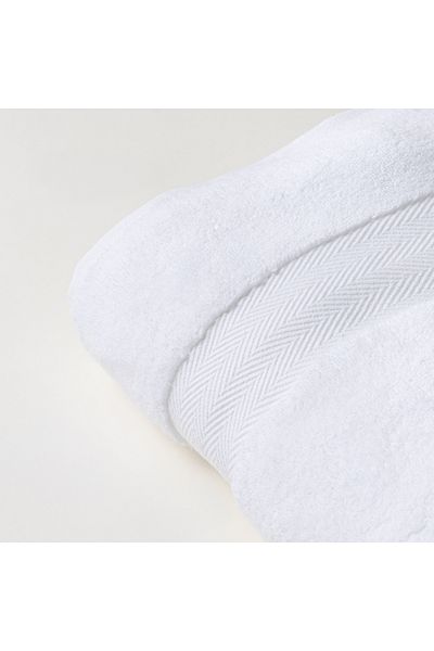Boutique Blanche Microcotton Bath Towel, White, 140*70Cm